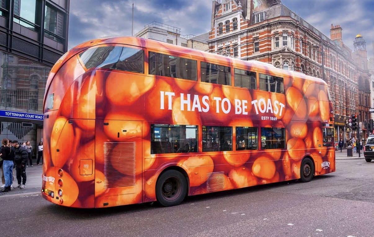 UK bus advertising formats